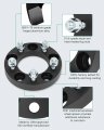 Aintier 1 5x4 Tox4 5 Wheel Spacers Adapters Lug Centric 5 12x1 5 87 1mm Compatible With For S15 1982-1990 Firebird 1982-2002