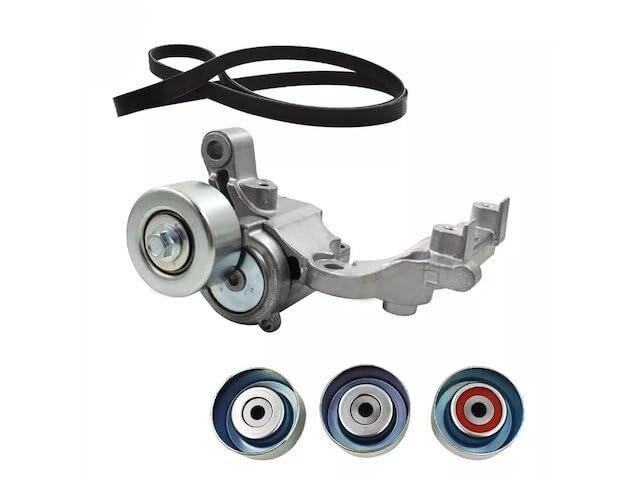 Serpentine Belt Accessory Drive Component Kit 5-piece For 2007-2009 Toyota Fj Cruiser 4 0l V6