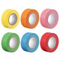 Uxcell 6pcs 25mm 1 Inch Wide 20m 21 Yards Masking Tape Painters Rolls 6 Colors