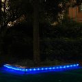 Dinowin Solar Rope Lights 23ft 50led Waterproof Copper Tube Wire String For Garden Yard Path Fence Stairs Backyard Patio