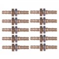 10mm Hose Barb Bulkhead Adapter Connector Barbed Fitting 10pcs