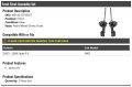 Front Strut Assembly Set Of 2 Compatible With 2003-2008 Saab 9-3 Fwd