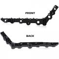 G-plus Rear Bumper Bracket Compatible With Nissan Altima 852219hs0a Ni1142104 Left Driver Side 2016-2018 Black