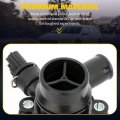 Ocpty Thermostat Housing Fit For Volvo Xc90 2007-2014 For S60 2011-2016 Xc60 2010-2014 Engine Coolant Assembly Replaces