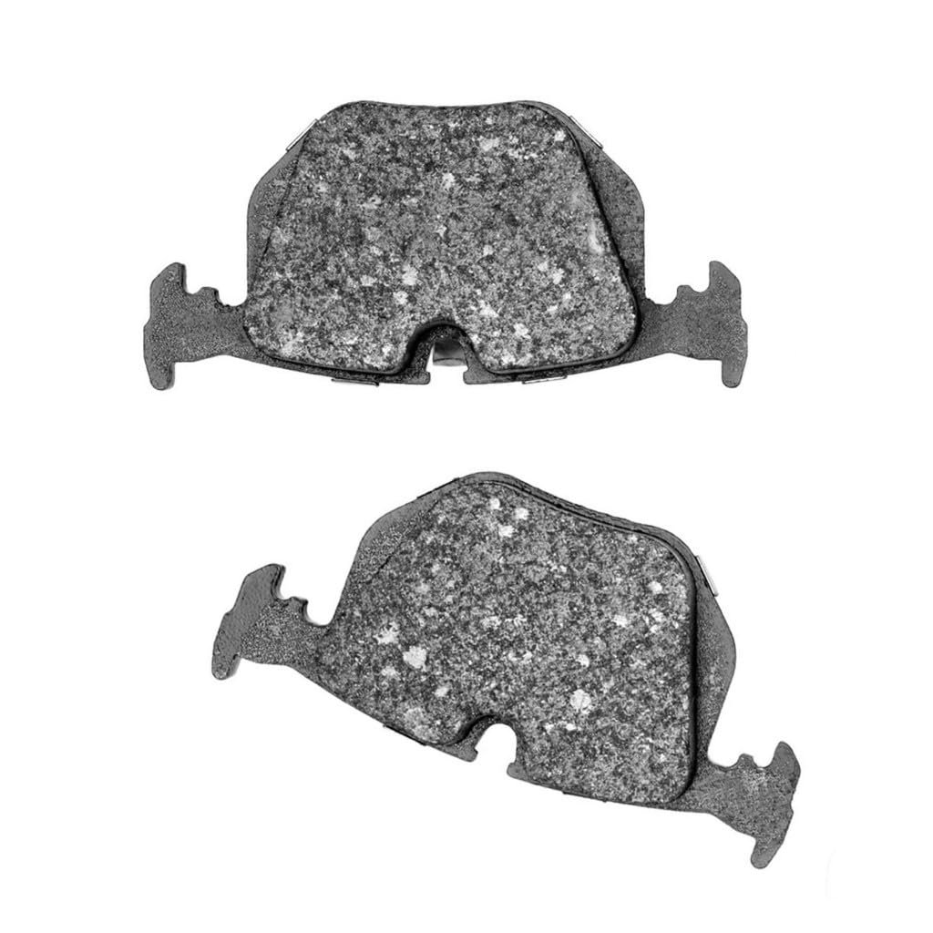Carlights360 For Bmw 740i 1995 Disc Brake Pads Rear Ceramic Friction 123 2 Millimeters 4 85 Inches Pad Length Without Clips