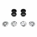 Httmt- Retainer Washer Handlebar Riser Bushing Kit Compatible With 18 H-d Softail Breakout Fxlr P N Tghd-had042-bk