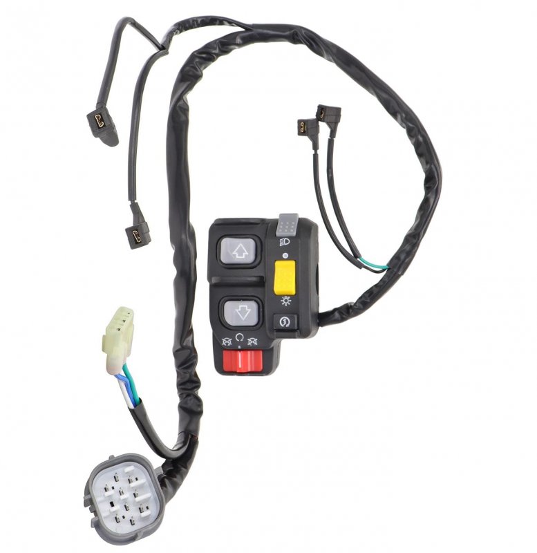 Carbpro 35140-hm8-b73 Handlebar Control Switch Engine Start Stop Headlight For Honda Recon 250 Trx250 2008-2019 35140-hm8-b72