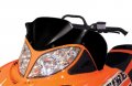Powermadd 12810 Cobra Windshield For Arctic Cat M Series And Crossfire Black Extremem Low Height 