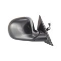 Oldsmobile Bravada 1998-2004 Door Mirror Passenger Side Black Power Foldaway Non-heated 8 Pin 3 Wire Replacement For Gm1321185 