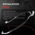 A-premium A C Suction And Discharge Line Hose Assembly Compatible With Chevrolet Camaro 2012-2015 V6 3 6l
