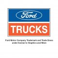 Graphics More Ford Trucks 4x4 Off Road Keychain Spinning Round Chrome Plated Metal