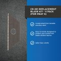 Miller Cb 281 Msat 5 Blade Replacement Kit Mid-span Tool Blades For Working Technicians Pack