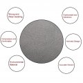 360 Degree Swivel Seat Cushion Rotating Car Antiskid Soft Rotatory Chair Pad For Office Home Use
