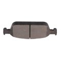Front D1668 Semi-metal 4pcs W Hardware Disc Brake Pad Set 