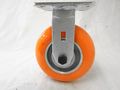 6 X 2 Rigid Caster Orange Polyurethane Wheel 1200 Lbs Each Tool Box