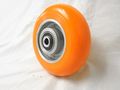 6 X 2 Rigid Caster Orange Polyurethane Wheel 1200 Lbs Each Tool Box