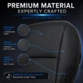 Front Driver Side Bottom Replacement Seat Cover Microfiber Leather Black For Lexus Is250 Is350 2006 2007 2008 2009 2010 2011