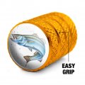 Speckled Trout Fishing Valve Stem Caps For Tire Rim Wheel Aluminum Yellow