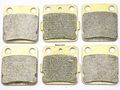 Master Chen Front Rear Brake Pads Brakes For Yamaha Yfm 350 Warrior Fa054f Fa084r Mc0002-pad 