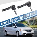 Uxcell 2pcs Front Outer Tie Rod End Links Steering Suspension Kit For Dodge Caravan Grand Chrysler Town Country Voyager Es3537