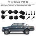 Rubber Stopper Kit Hood Adjusters Replacement For 1967-1981 Stoppers