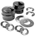 Front Wheel Hardware Kit For Husqvarna Cth Cth19530 Cth2036 Cth2038 Cth2138 Cth2542 Includes Thrust Washers E Clips And Hub 