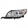 Headlights Assembly For 2013 2014 2015 Malibu Lt Ltz 4-door Sedan Left Bumper Headlamp Cleara Lensa Chrome Housinga Ambera 