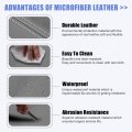 X Autohaux Car Center Console Lid Armrest Seat Box Cover Protector Replacement Microfiber Leather For Toyota 4runner 1996-2002
