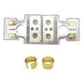 2 Pcs Battery Terminal Heavy Duty Car Vehicle Quick Connector Cable Clamp Clip