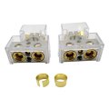 2 Pcs Battery Terminal Heavy Duty Car Vehicle Quick Connector Cable Clamp Clip