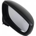 Kool Vue Mirror For 2017-2022 Mazda Cx-5 Passenger Side With Heated Manual Folding Power Glass Blind Spot Detection In 