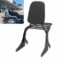 Ship From Usa Motaux Sissy Bar With Luggage Rack Passenger Backrest For Kawasaki Vulcan 800 400 Vn800 Vn400 1996-2019 Black