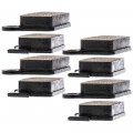 Niche Brake Pad Set For Yamaha Yz250 Yz250fe Yz450f Kawasaki Kx250 Suzuki Rmz250 Rmz450 Front Rear Organic 4 Pack