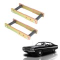 1 Inch To 4 Adjustable Rear Leaf Spring Shackle Lift Kit Replacement For A-body 1970-1976 Duster 1960-1976 Valiant 