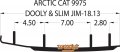 Woodys 16-70602 Slim Jim Dooly 6 Carbide