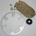 Fits Honda Crf150f 150 F Gold O Ring Chain And Sprocket 13 48 112l 