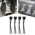 4 Pcs Ignition Coil Female Connector Plug Harness Replace 90919-02244 90080-19015 90919-02239 For 2000-2010 Toyota Corolla 1 8l
