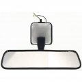 Toyota Pickup Rear View Mirror 1989-1995 Interior W Light Blue Gray To2950105 878108914204 