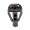 Windshield Washer Nozzle For Ford Sable 20 2001 Plastic Black 0 25 In Hose Port 0 3 Mounting Hole Replaces Yf1z17603aa 