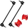 4pc Front Sway Bar Link And Code Red Bushing Kit For Acura Mdx 2014 2020 Sdk750678 Sdk90559 51325tz5a01 