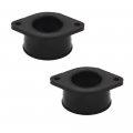 2x Carburetor Insulator Intake Boot Set Joint Pack Replacement For Kawasaki 80-83 Kz440 16065-1027