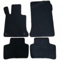 Floor Mats For 2010-2015 Mercedes-benz Glk-class Factory Fitment Front Rear Nylon By Ikon Motorsports 2011 2012 2013 2014 