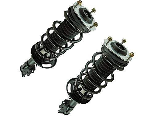 Front Strut And Coil Spring Assembly Set Of 2 For 2014 2016 Ford Fiesta Excluding St Models Pre Assembled