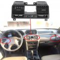 Qiilu Front Ac Vent Interior Center Console Air Dashboard Ventilation Conditioning Outlet Mr308038 Grille For Mitsubishi Pajero