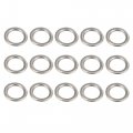 X Autohaux 15pcs 35178-30010 Engine Oil Drain Screw Gasket M12 Crush Washer Fit For Toyota Tacoma 2009-2019 4runner 2010-2018