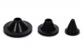 Firewall Grommet 50-008 1 Hole 0 7525 1 625 In Od Rubber Black Set Of 3 