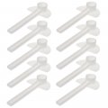 10pcs Plastic Beehive Beekeeper Bee Feeder Water Drink Feeding Fountains New 