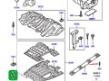 Genuine Land Rover Undertray Screw Range 2006-2012 Set Of 10 Lr000801