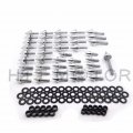 Httmt Mt215-008- Silver Spike Fairing Bolts Compatible With 1999-2000 Cbr 600 F4 2001-2007 Cbr600 F4i