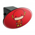 The Flash Cute Chibi Character Oval Tow Trailer Hitch Cover Plug Insert